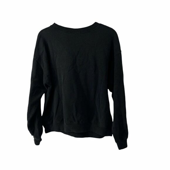 Disney The Lion King Sweatshirt Black Crewneck Juniors Size L 11-13 Simba Nala - Picture 2 of 5
